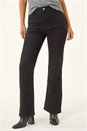 Black Dusk Front Pocket Bootcut Jeans, Image 1 of 5