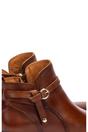 Brown Womens Sleek Ankle Heel Boots W1U-8901C1, Image 5 of 6