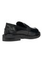 Black D Serilda E Leather Loafers, Image 2 of 4
