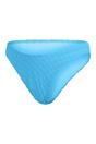 Blue Terrycloth High Waist Bikini Bottoms, Image 1 of 2