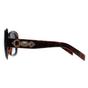 Brown Karen Millen Brown Butterfly Dark Tortoise Gradient Dark Grey KM5053, Image 3 of 4