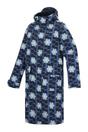 Blue Orla Kiely Floral Long Jacket, Image 3 of 4