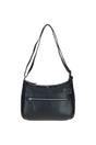 Black 'Meath' Real Leather Shoulder Bag, Image 2 of 5