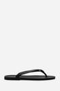 Black Kailany Jelly Thong Flip Flop Sandals, Image 2 of 6