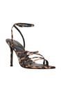Multi Solania Leopard Print Sandals, Image 1 of 4