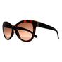  Cat Eye Transparent Red Havana Brown Gradient N2806, Image 2 of 3