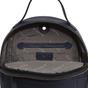 Navy 'BETTY' Zip Top Mini Pebble Grain Leather Backpack, Image 5 of 6