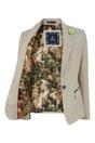 Cream Infinity Leather Cream Women's Tweed Cream Jacket Peaky Blinders, Image 2 of 6