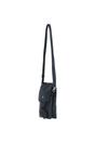 Black 'York' Real Leather Smartphone Crossbody Bag, Image 3 of 5