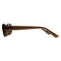 Brown Ray-Ban Brown Oval Matte Opal Brown Dark Brown RB4441D Bio Based, Image 3 of 3