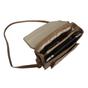 Tan 'CAROLYN' Real Leather iPad Tablet Crossbody Bag, Image 5 of 5