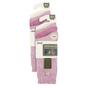 Pink 6 Pack Bamboo Boot Cute Scalloped Top Socks, Image 3 of 3
