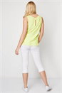 Lime Bow Back Vest Top, Image 3 of 5