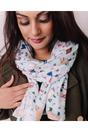 Multi Recycled Bottle Scarf - Wellies, Image 3 of 3