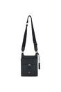Black 'Eclisse Cuoio' Real Leather Crossbody Bag, Image 2 of 4