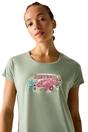 Pale Green Serenity Caravan TShirt, Image 3 of 4