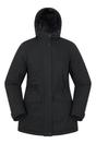Black Mountain Warehouse Black Maple Waterproof Padded Jacket, Image 1 of 5