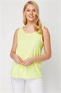 Lime Bow Back Vest Top, Image 1 of 5