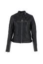 Black Ashwood Leather Black 'Kore' Real Leather Biker Jacket, Image 2 of 5
