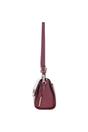 Wine Ashwood Leather Wine Real Leather Flap Over Handbag, Image 3 of 4
