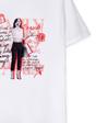 White Emily In Paris Mono Typography T-Shirt, Image 4 of 6