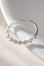 Silver Sterling Silver Slim Daisy Chain Ring, Image 3 of 4