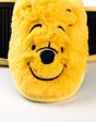 Yellow Winnie the Pooh Embroidered Face UK Slippers, Image 5 of 6
