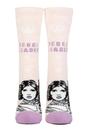 Pink Ladies Princess Leia Novelty Lightweight Thermal Socks, Image 1 of 3