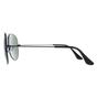 Black Aviator Black Green Aviator 3025 Sunglasses, Image 3 of 6
