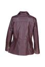 Burgundy Ashwood Leather Burgundy Versatile Real Leather Casual Jacket, Image 4 of 5