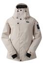 Light Grey Ski Life Dash Print Ski Jacket, Image 1 of 3