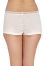 Ivory Camille Lingerie Ivory 3 Pack Smooth Seamless Boxers, Image 3 of 4