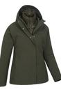Khaki Alaskan 3 in 1 Padded Jacket, Image 4 of 6