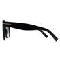 Black Square Shiny Black Grey Gradient with Light Mirror BOSS 1731/S, Image 3 of 4