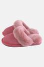 Pink British Boxers Pink "Bracken Pink" Sheepskin and Suede Slippers, Image 2 of 2