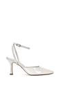 Grey 'Tori' Pointed Toe Stiletto Heels With Ankle Strap, Image 1 of 6