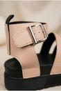 Neutral iKrush Neutral Nina Womens Multi Strap Platform Sandals, Image 2 of 6