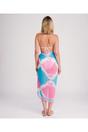 Turqouise Miami -  Pink Diamond Beach Sarong, Image 2 of 4