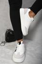 Black iKrush Black Annie Striped Lace Up Trainers, Image 4 of 4