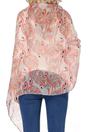 Pink Flamingo Pom Pom Trim Scarf, Image 3 of 3