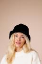 Black Soft Bucket Hat, Image 2 of 4