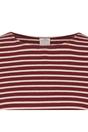Wine Karen Yarn Dyed Stripe Shirt, Image 3 of 5