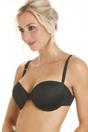 Black Camille Lingerie Black Bandeau Cup T-Shirt Multiway Bra, Image 3 of 4
