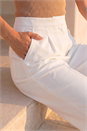 Ivory  Petite Ankle Grazer Smart Stretch Trouser, Image 4 of 4