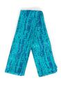 Blue Tie Die Cotton Lightweight Scarf, Image 3 of 4