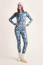 Blue Snowdon Thermal Crew Neck Base Layer, Image 4 of 6