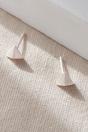 Silver Sterling Silver Pyramid Studs Earrings, Image 3 of 3