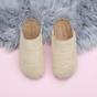 Beige AJVANI Beige Footbed Mules Slippers, Image 4 of 6