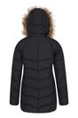 Black Isla II Long Down Jacket, Image 2 of 5
