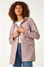PINK Rain Resistant Hooded Jacket, Image 1 of 5